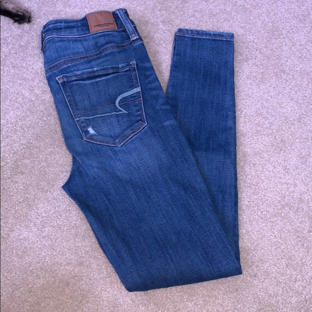 AE Ripped Skinny Jeans